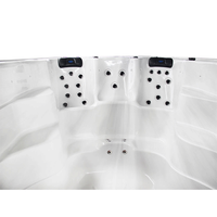 Spa de nage Takpo 5,8 m pour 7 personnes, bain à remous avec échelle, spa de massage, piscine de nage
