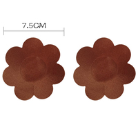 Pétales de poitrine sous-vêtements invisibles respirants collant croix mamelon couverture jetable intimes accessoires pour femmes