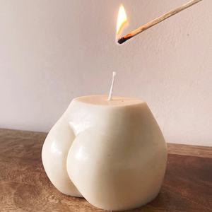 Hecho a mano personalizado al por mayor perfumado Butt velas Big Bum en forma de botín cera para decoración del hogar regalo para mujer cera de abejas barras de cera de palma - Product Image 1
