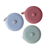 Mini ruban à mesurer rétractable souple de 1.5m avec logo personnalisé, ruban à mesurer promotionnel pour la taille et les soins infirmiers médicaux