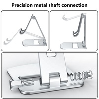Support de tablette pliable et réglable en aluminium pour bureau, personnalisable en gros, pour commandes sous marque privée