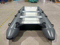 2025 Offre Spéciale 1.2mm PVC Drop Stitch Floor 5 Personne Vitesse Bateau Catamaran Gonflable avec CE pour la Pêche