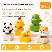 Cartoon Stress-relief PVC Keycap Custom Mechanical Keyboard Key-swapping Tester Sugar-cube-shaped Press-key Stress-relief Toy