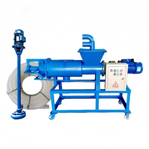 Presse à vis grande capacité pour séparation solide-liquide, déshydrateur de fumier de vache et de porc, moteur principal, garantie 3 ans - Product Image 3