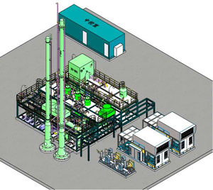 Ensemble d'équipements de liquéfaction de gaz naturel de 20 000 m³/jour, instrumentation de production de gaz LNG/LPG/CNG - Product Image 3