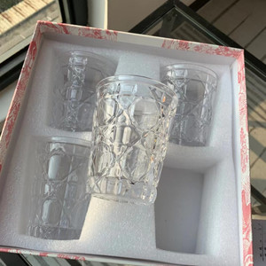 Ensemble de verres en cristal à motif de vigne, verre en cristal transparent ciel étoilé, verre à eau, verre à whisky - Product Image 5