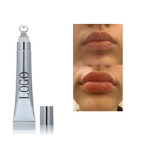 Best-seller : Gloss à lèvres repulpant extrême, végan, avec applicateur métallique, emballage personnalisé, marque privée