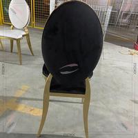 Chaises de salle à manger en velours nordique vente directe d'usine chaise de banquet en acier inoxydable meubles d'hôtel modernes chaises d'événement de mariage
