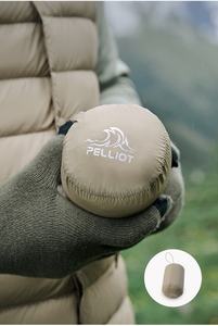 Pelliot, <span class=keywords><strong>chaleco</strong></span> informal para exteriores para <span class=keywords><strong>hombre</strong></span>, chaqueta cálida ligera de Otoño/Invierno de relleno 800, ropa exterior con costillas a prueba de viento, trajes de talla grande - Product Image 2