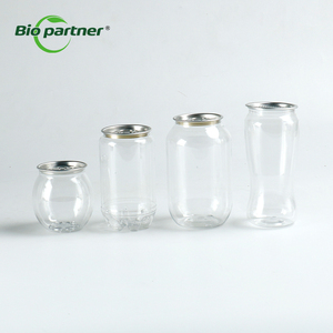 Tùy Chỉnh In Nhựa Dùng Một Lần Lọ Cola Cà Phê Soda Nước Giải Khát Chai Trong Suốt Pet Pop Có Thể Với Dễ Dàng Mở Nhôm Nắp - Product Image 1