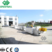 Professionelle service für Hohe effizienz kunststoff doppel schraube extruder maschine für, der Holz PVC WPC wand panel profil