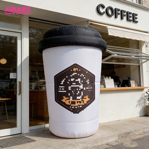 Tazza di Caffè Gonfiabile Gigante per <span class=keywords><strong>Eventi</strong></span> e Decorazione Vetrine - Product Image 3