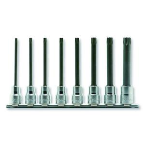 KOKEN - RS3025/8-L100R 3/8'' round shank <b>Torx</b> <b>bit</b> socket set (8 pcs.) - EAN 4991644216406 HAND SOCKETS 3/8" - Product Image 1