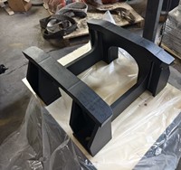 Protection de chenille pour excavatrice EX1200-6, référence 7053194, pièce en acier de Shandong, pièces de machines de construction