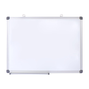 <span class=keywords><strong>Tableau</strong></span> <span class=keywords><strong>blanc</strong></span> <span class=keywords><strong>magnétique</strong></span> Foska Drywipe, petit et <span class=keywords><strong>grand</strong></span>, avec cadre en alliage d'aluminium durable, surface d'écriture <span class=keywords><strong>magnétique</strong></span> lisse et plateau pour stylos - Product Image 1