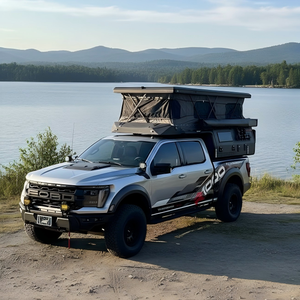 Mini caravana desplegable ligera de aluminio para camioneta, tipo RV, 4x4, impermeable, para acampar y viajar al aire libre - Product Image 1