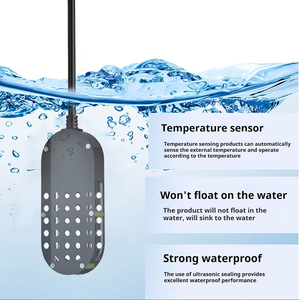 Chauffe-eau pour canards et oies, 250 watts, thermostat submersible, contrôle automatique, dégivreur, aluminium moulé sous pression, pour élevage de volailles, utilisation hivernale - Product Image 3