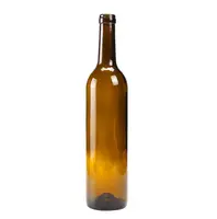 factory price Bulk Purchase Lead Free Wine Glass Bottle 750ml 700g Red Wine Bottles