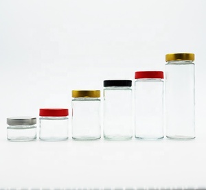 Pot en verre Ergo pour sauce, remplissage à chaud, meilleures ventes, 212 ml, pot à miel Ergo avec couvercle métallique profond, bocaux à fruits, pot en verre - Product Image 2