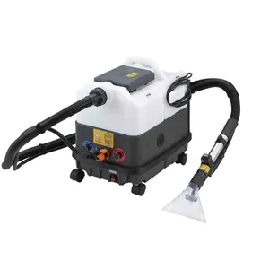 CP-9SN commercial hot water steam carpet extractor super car washer with water spray and steam volume adjustment function