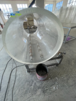 Tube en acrylique coulé pour aquarium cylindrique