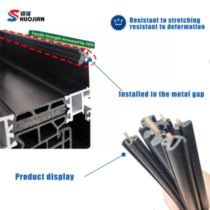 Tira de Sellado de <span class=keywords><strong>Goma</strong></span> EPDM Duradera con Aislamiento Térmico <span class=keywords><strong>para</strong></span> Aplicaciones en Puertas y Ventanas de <span class=keywords><strong>Aluminio</strong></span> y Vidrio, Productos de <span class=keywords><strong>Goma</strong></span> - Product Image 2