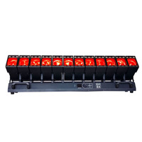 Barre de lumière LED RVBW 4-en-1 à faisceau couleur pour scène de discothèque, avec contrôle DMX512, CRI 90, 120 000 lumens