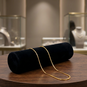 Wholesale 14K 18K 24K <b>Micro</b> Gold Plated Box Chain Necklaces, Fashion Chains Necklaces, Luxury Chain, Brass Gold Box Style Chain. - Product Image 4