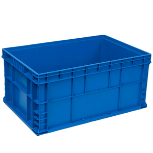 Euro Tote Plastic Industrial Plastic Storage Fish Box Bins For Logistics Transport Moving Containers