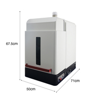 Machine de marquage à mise au point automatique entièrement fermée pour marqueur laser à fibre Jpt Mopa avec prise en charge des graphiques DXF PLT BMP AI