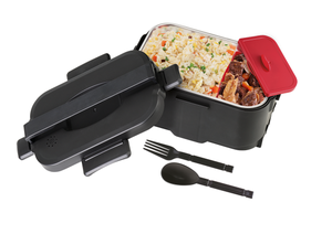 Thrive1 Modern Portable Electric 1.8L Lunch Box <strong>Heater</strong> 12V/24V/230V <strong>USB</strong> Eco-Friendly for Household Home Office Car Warms Food - Product Image 2