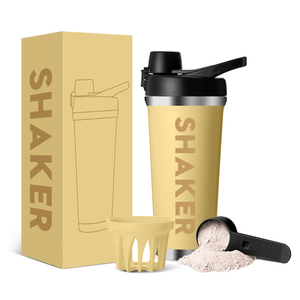 <span class=keywords><strong>Borraccia</strong></span> Shaker Personalizzabile con Logo, <span class=keywords><strong>Senza</strong></span> <span class=keywords><strong>BPA</strong></span>, in Acciaio Inossidabile Isolato, con Frusta a Filo, 26oz, Tappo Flip con Pulsante - Product Image 6