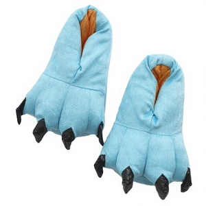 Dropshipping 2026 Winter Xmas Gift Warm Dinosaur <b>Teddy</b> Bear Christmas for TPR Outsole - Product Image 4