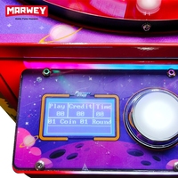 Marwey Distributeur automatique de capsules à prix, à monnayeur, pour usage commercial en intérieur, 1,8 mètre, version anglaise