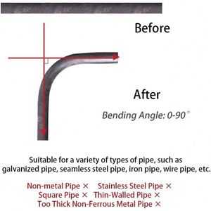 Electric Hydraulic Pipe Bender <b>Machine</b> 13-34mm for Steel Copper Tube Bending <b>Split</b> Type Hydraulic Processing Tool - Product Image 3