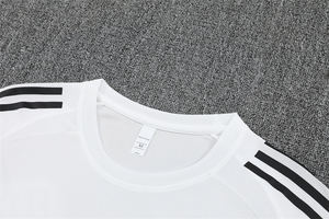 Uniformes de Fútbol de Verano, Conjunto de Entrenamiento de Manga Corta, Jersey 25/26 Manchester, Transpirable, de Poliéster, Secado Rápido, Cuello Redondo, Unisex - Product Image 3