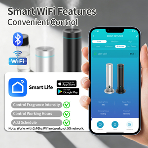 Siweiyi Hotel Collection 100ml Waterless Aroma <b>Oil</b> <b>Diffuser</b> Tower with App-Controlled 1-Year Warranty for Hotels - Product Image 5