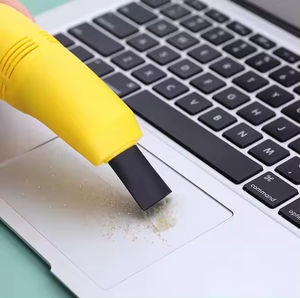 Nueva gran oferta, MINI teclado de ordenador de escritorio para el hogar, herramienta de limpieza de cepillo inteligente para polvo, aspiradora de escritorio con carga USB - Product Image 2