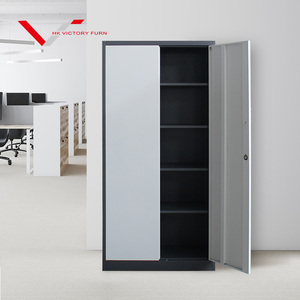 Mini-meuble de classement métallique à deux tiroirs pour documents hospitaliers et dossiers, en acier - Product Image 5