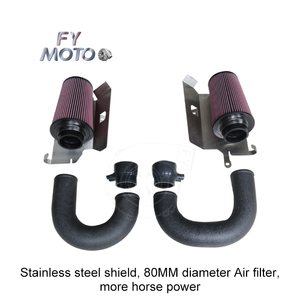 Kits de Tuberías de Admisión de Aire para Mercedes Benz C63 <span class=keywords><strong>C63S</strong></span> GLC63 <span class=keywords><strong>AMG</strong></span> W205 de 3.15 Pulgadas con Protector de Acero Inoxidable - Product Image 3