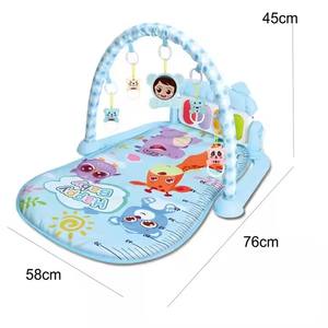 2024 multi-fonctionnel activité Fitness lit <span class=keywords><strong>jeu</strong></span> de sommeil bébé jouer tapis de gymnastique bébé coup de pied et tapis de <span class=keywords><strong>jeu</strong></span> avec Piano 0-1 ans - Product Image 2