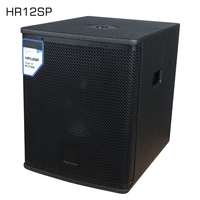 Subwoofer actif HR12SP 1000W avec préréglages DSP sélectionnables, haut-parleur de basses puissant pour location de scène et sonorisation en direct