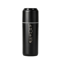 Bouilloire électrique de voiture 500 ml en acier inoxydable SUS304, tasse chauffante avec contrôle de température LCD pour camion, camping-car et voyage