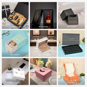 Caja de Regalo de Papel para Joyería, con Anillo, Personalizada con Logotipo, de Cartón Rígido Reciclable y Ecológico, Impresa y Empaquetada en Fábrica, Venta al Por Mayor - Product Image 5