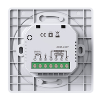 Termostato Inteligente WiFi con Certificación OEM de la UE, Pantalla LED, Controlador Digital de Temperatura para Caldera Eléctrica de Agua y Gas