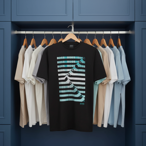 T-shirt décontracté pour homme tendance 2026, impression de haute qualité, coton pur, doux pour la peau, confortable - Product Image 1