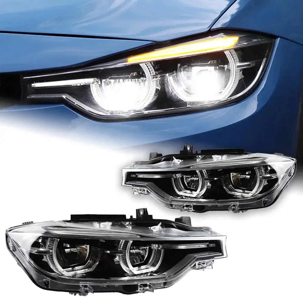 Auto-LED-Scheinwerfer Geeignet für BMW 3er F30 F35 2016-2018 Autos chein werfer