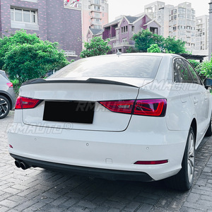 สปอยเลอร์ลำตัวด้านหลังสำหรับรถ Audi A3 8V ซีดาน2014-2020, ปีกด้านหลังสปอยเลอร์ท้ายรถสปอยเลอร์ - Product Image 4