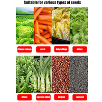 Semoir manuel portable multifonctionnel pour légumes : carottes, oignons, épinards, colza, radis, choux – Petit semoir à graines