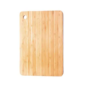 100% Bamboo Cutting Board with Hanging hole Series Dishwasher Safe Bread Charcuterie Board Wooden Chopping Board